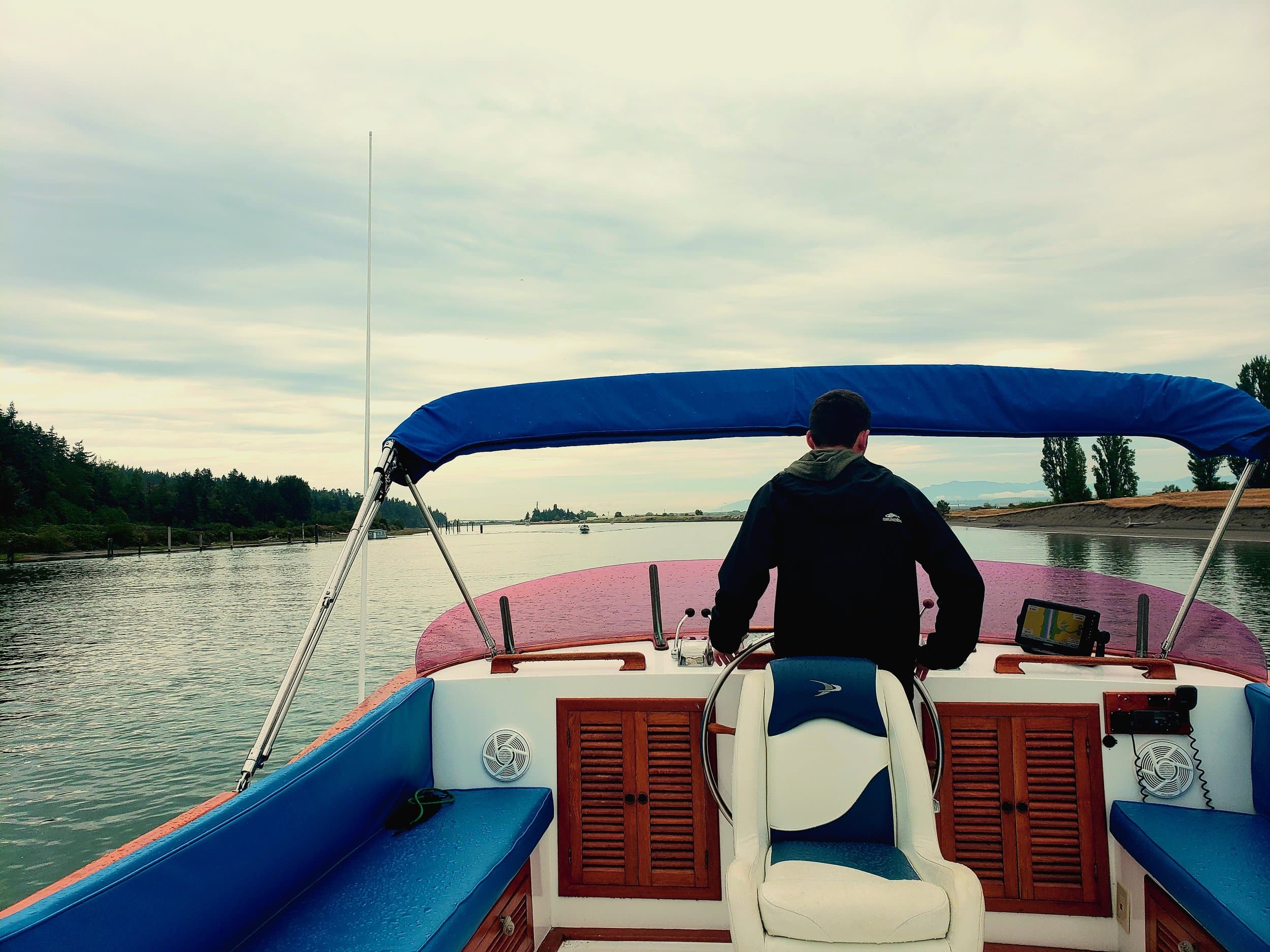 A Captain And His Boat